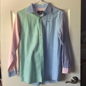 Boys VV Panel Party Shirt